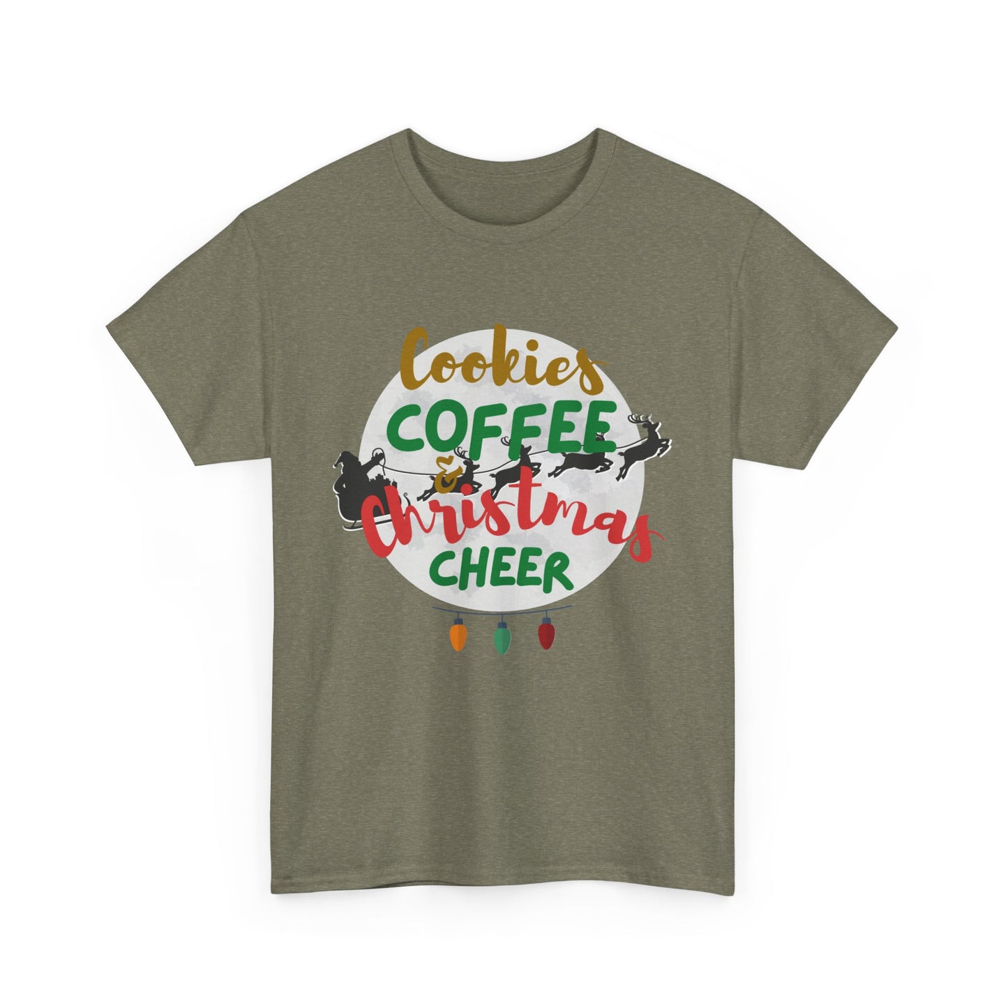 Christmas Cookies Unisex Heavy Cotton Tee