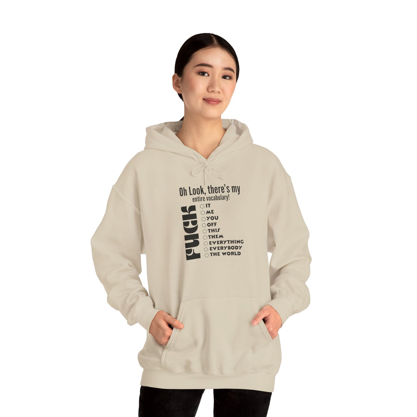 Vocabulary Unisex Heavy Blend™ Hooded Sweatshirt