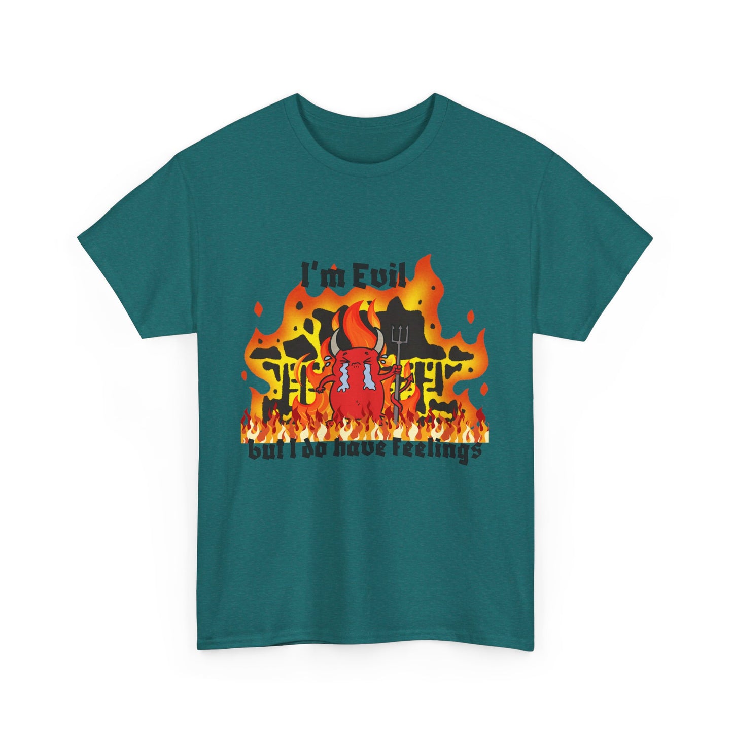 I'm evil Unisex Heavy Cotton Tee