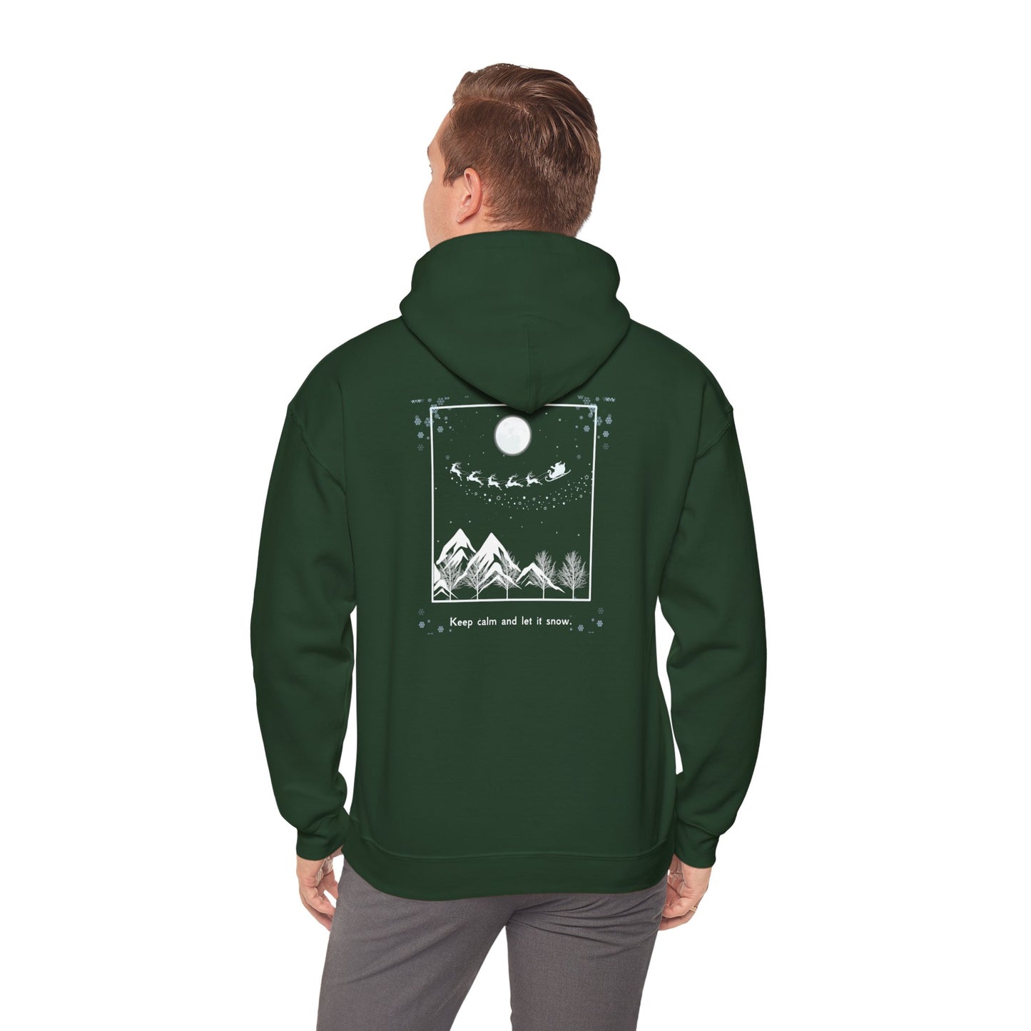 Let it Snow Unisex Heavy Blend™ Hooded Sweatshirt