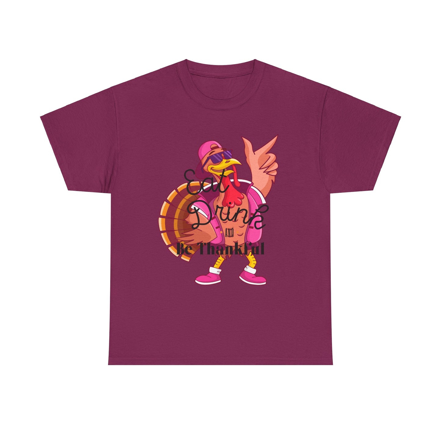 Eat Drink Unisex Heavy Cotton Tee