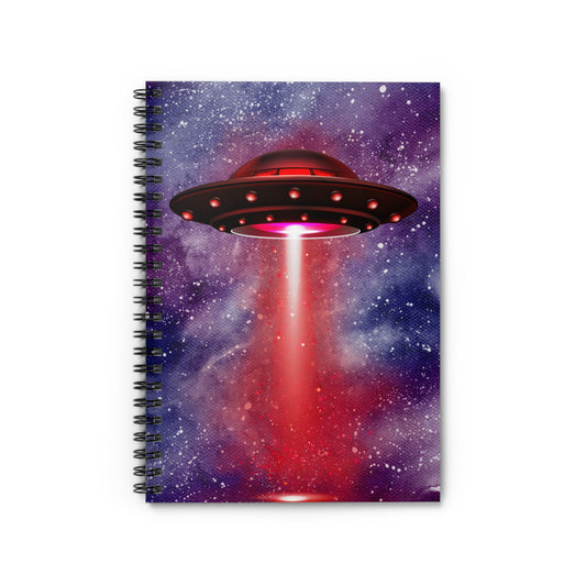UFO Spiral Notebook - Ruled Line
