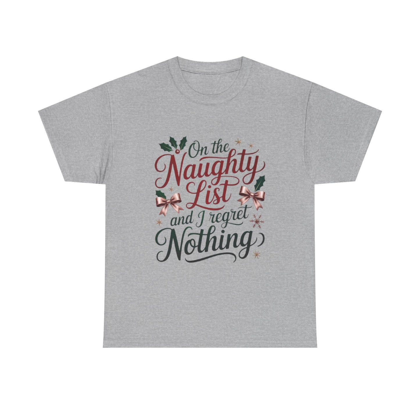 Regret Nothing Unisex Heavy Cotton Tee