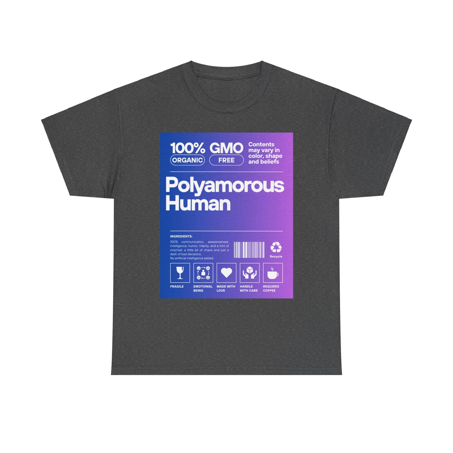 Polyamorous Unisex Heavy Cotton Tee
