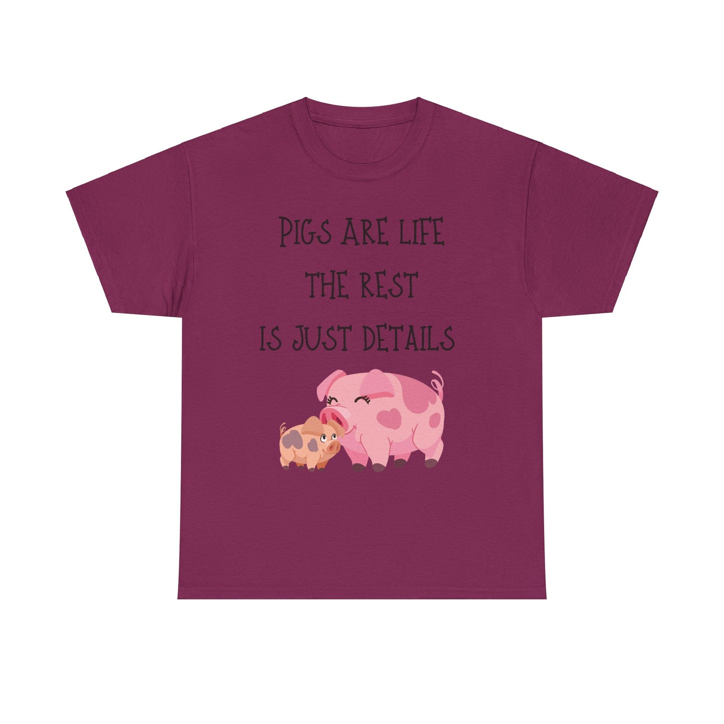 Pigs are Unisex Heavy Cotton Tee