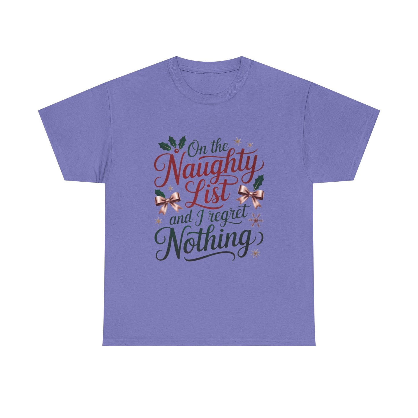Regret Nothing Unisex Heavy Cotton Tee