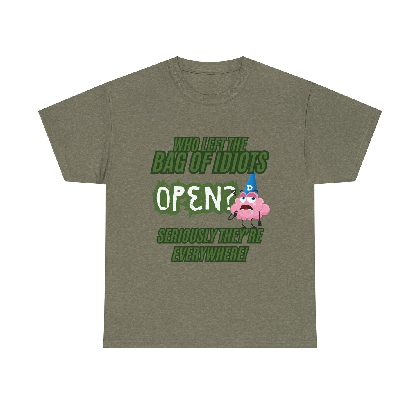Open Bag Unisex Heavy Cotton Tee