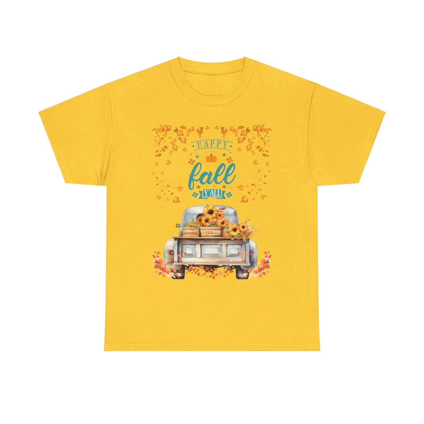 Happy Fall Heavy Cotton Tee
