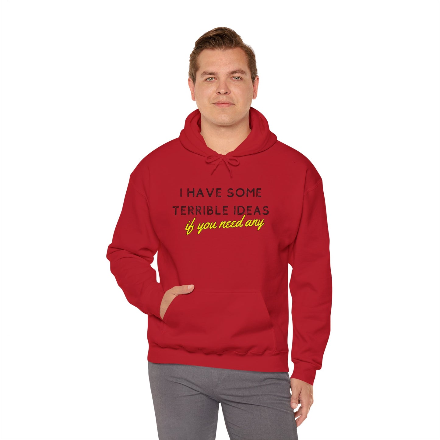 Terrible ideas Unisex Heavy Blend™ Hooded Sweatshirt