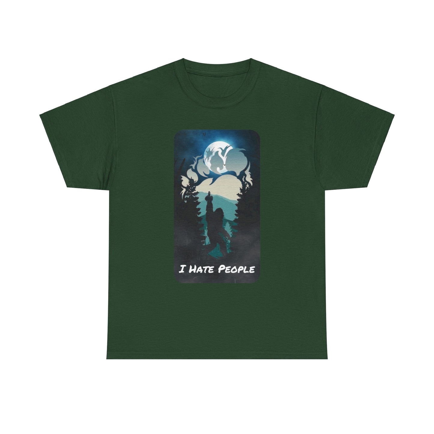 I Hate People Unisex Heavy Cotton Tee