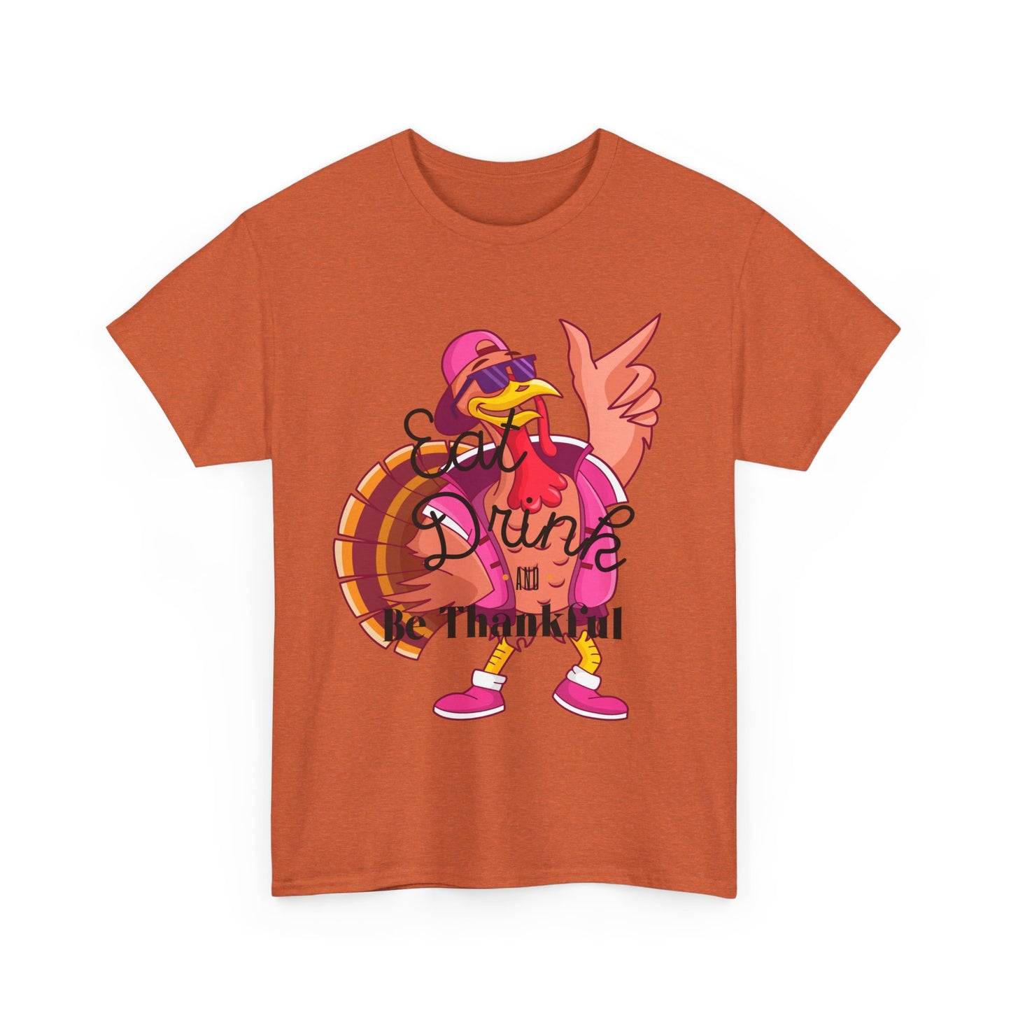 Eat Drink Unisex Heavy Cotton Tee