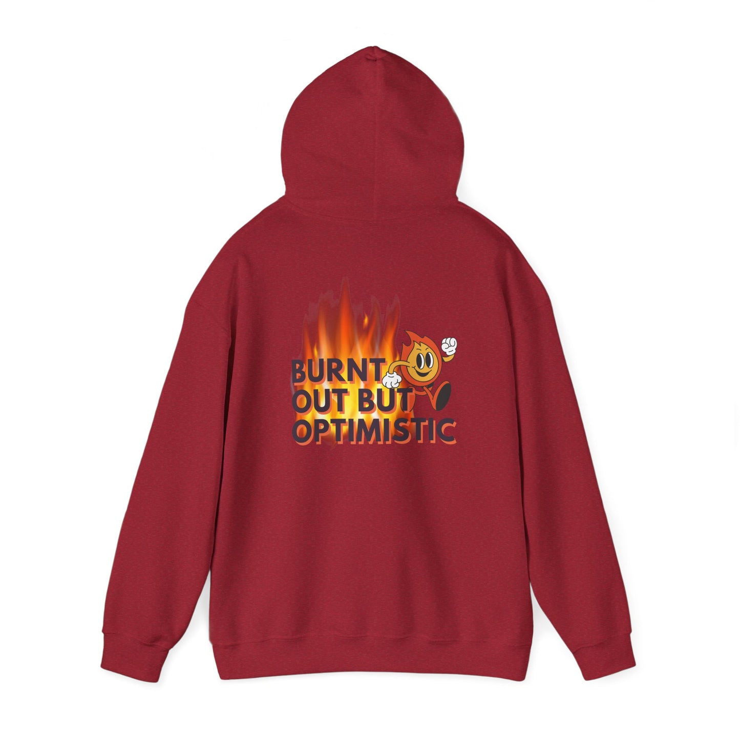 Burnt out Unisex Heavy Blend™ Hooded Sweatshirt