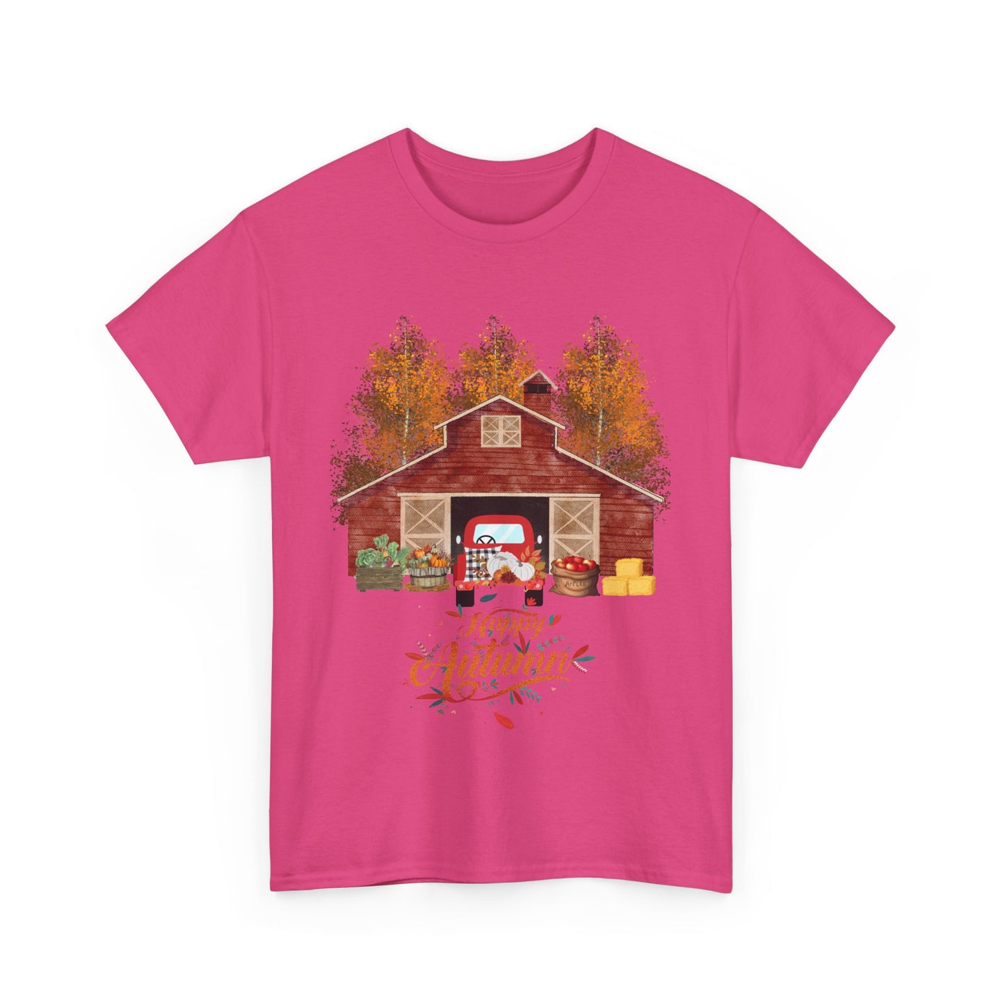Happy Autumn Unisex Heavy Cotton Tee