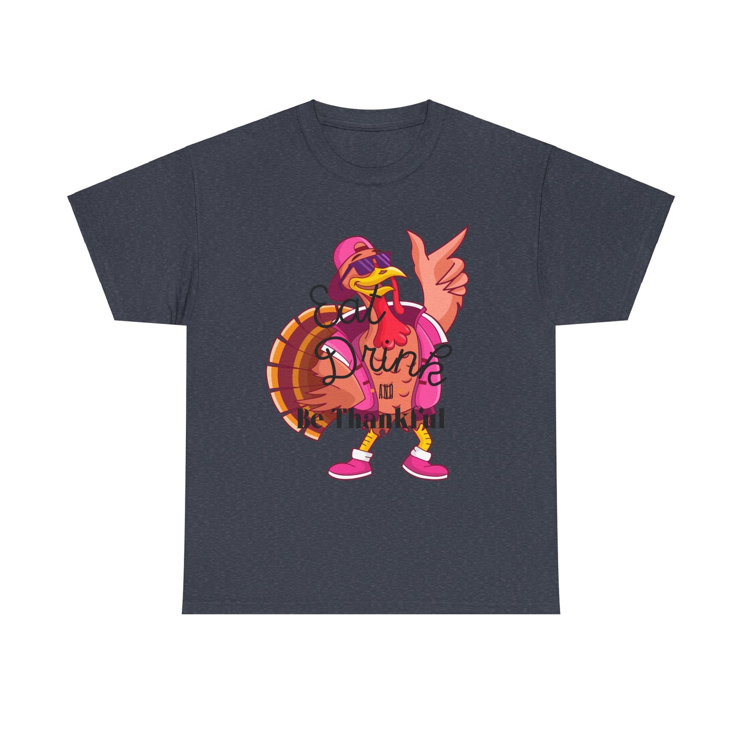 Eat Drink Unisex Heavy Cotton Tee