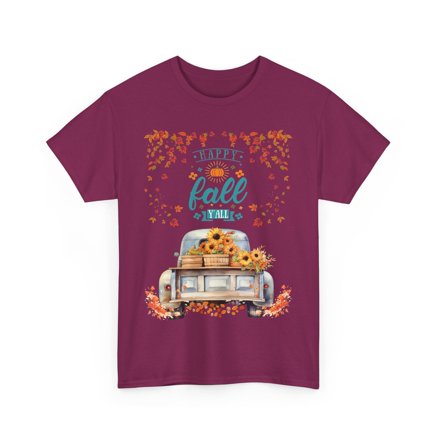 Happy Fall Heavy Cotton Tee