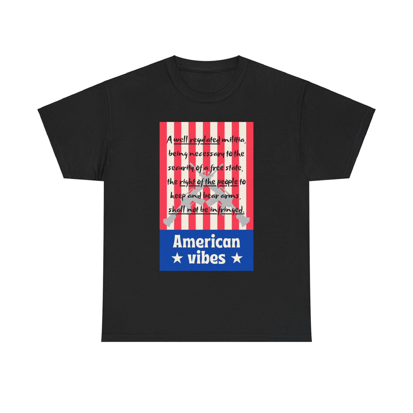 American Vibes Unisex Heavy Cotton Tee