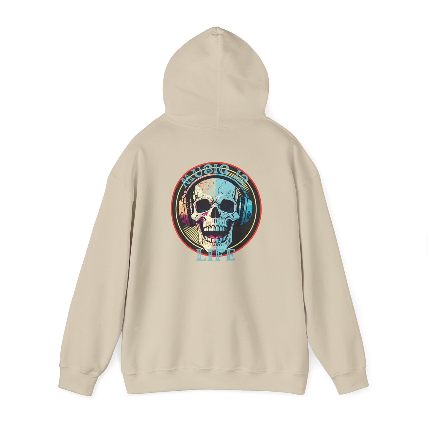 Music is Life Unisex Heavy Blend™ Hooded Sweatshirt