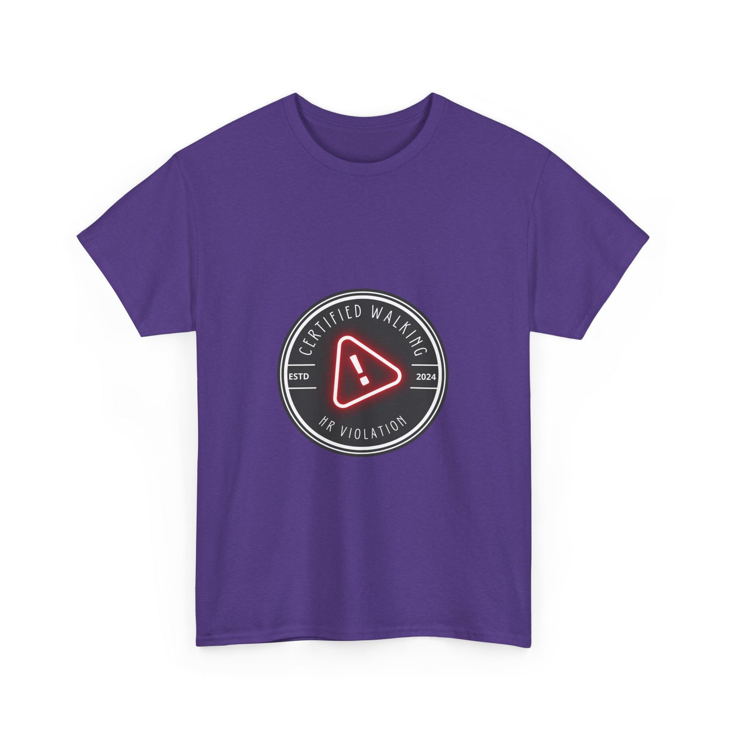 certified walking Unisex Heavy Cotton Tee