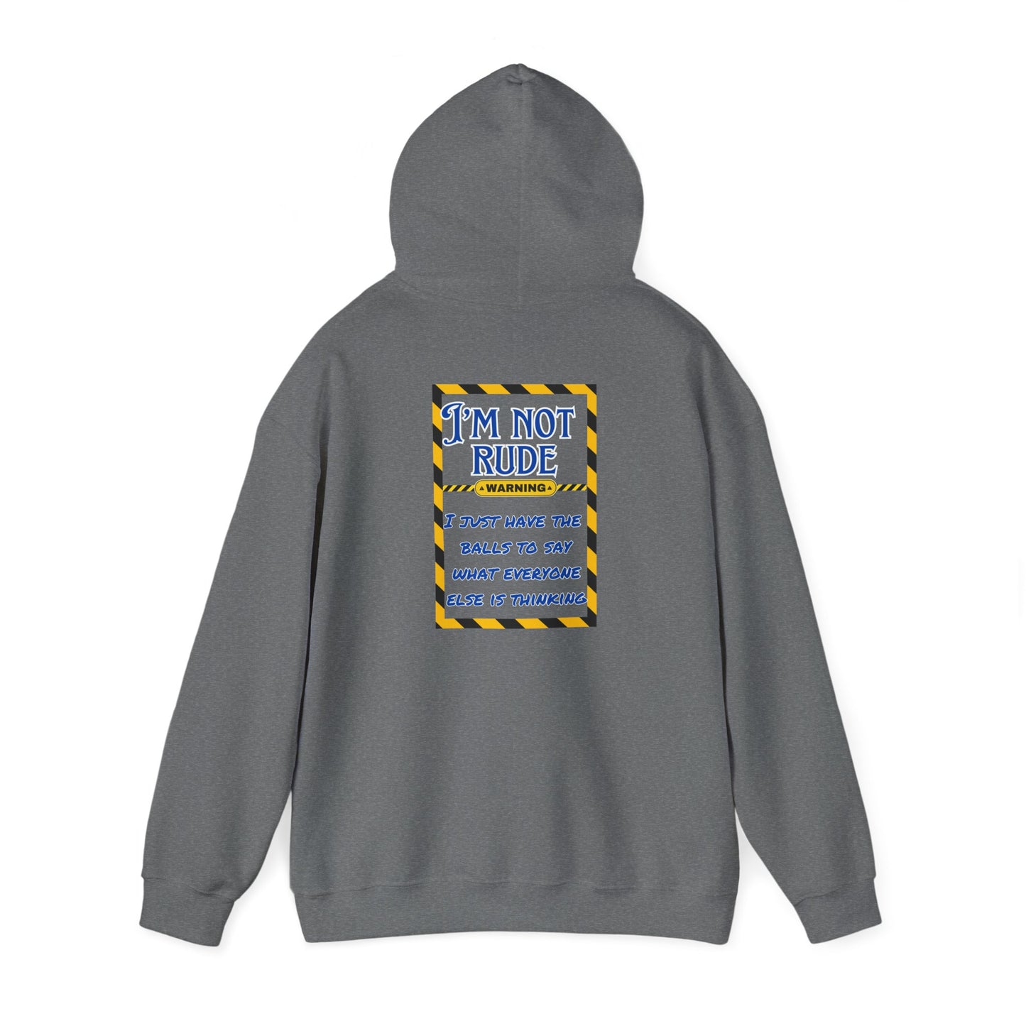 Not Rude Unisex Heavy Blend™ Hooded Sweatshirt