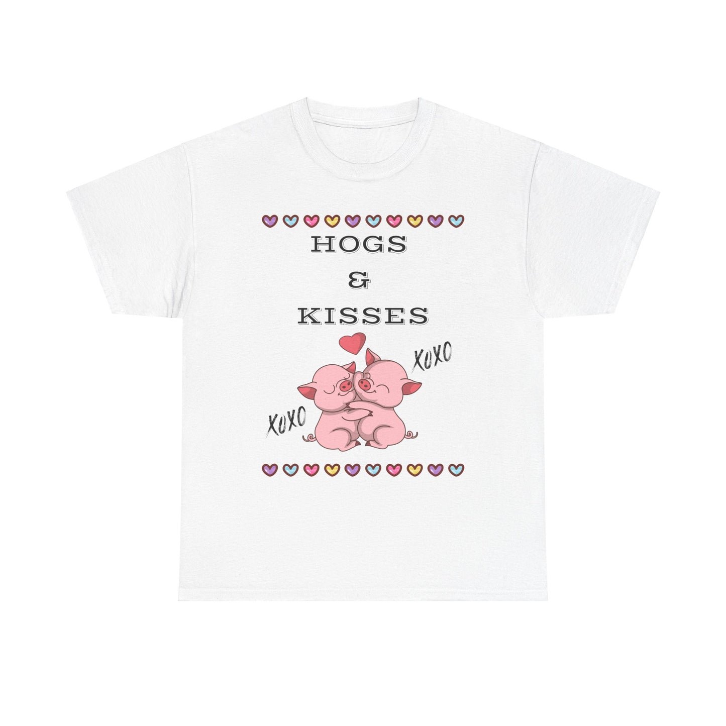 Hogs & Kisses Unisex Heavy Cotton Tee