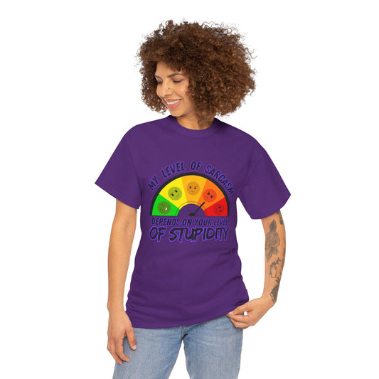 Your Level Unisex Heavy Cotton Tee
