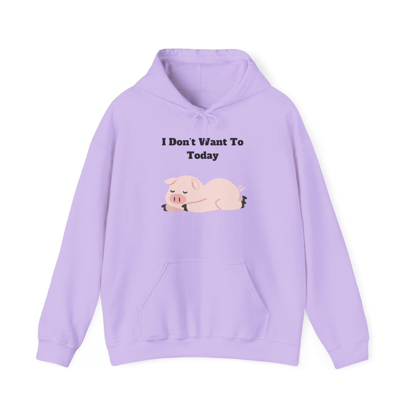 I Don't Want To Today Unisex Heavy Blend™ Hooded Sweatshirt