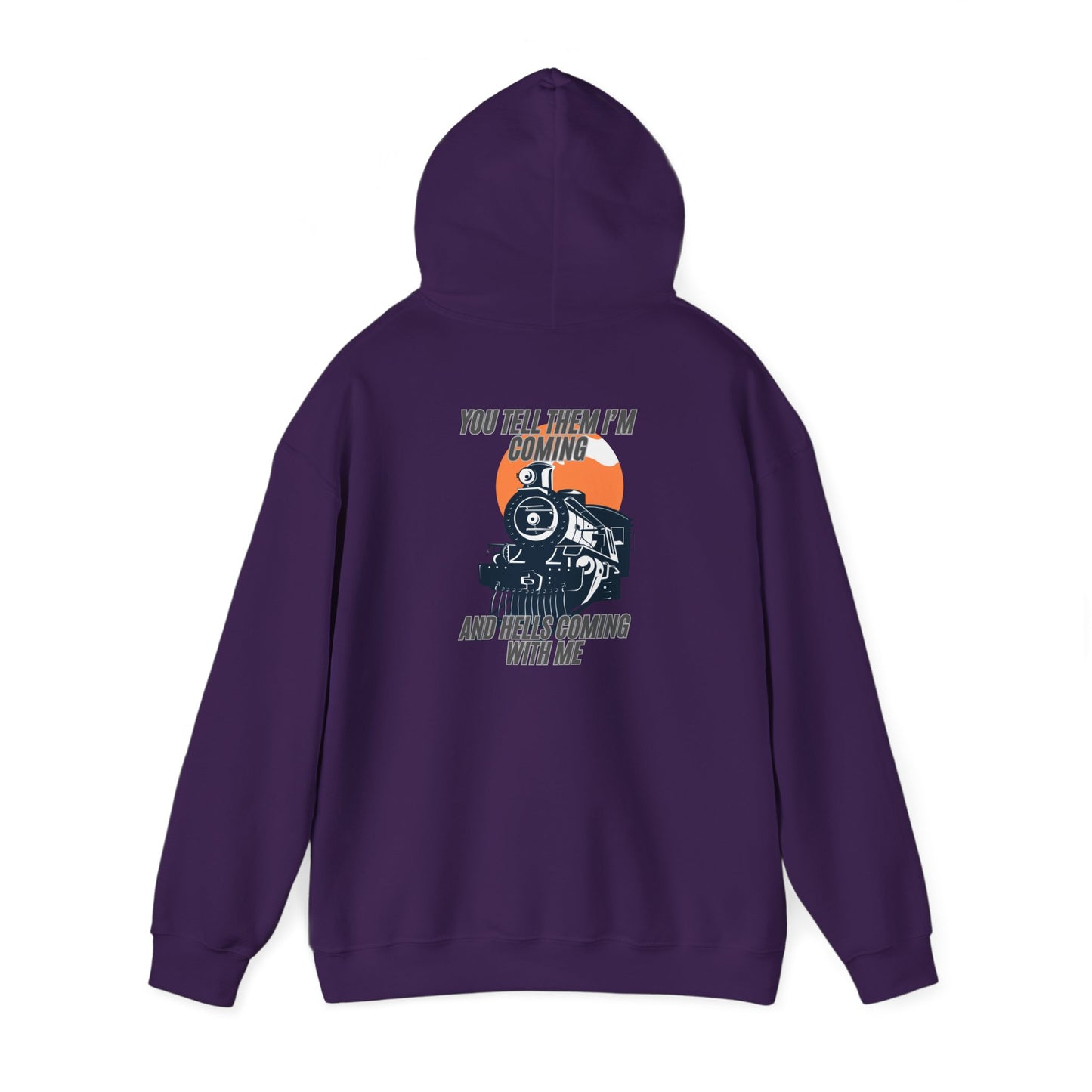 Hell's Coming Unisex Heavy Blend™ Hooded Sweatshirt