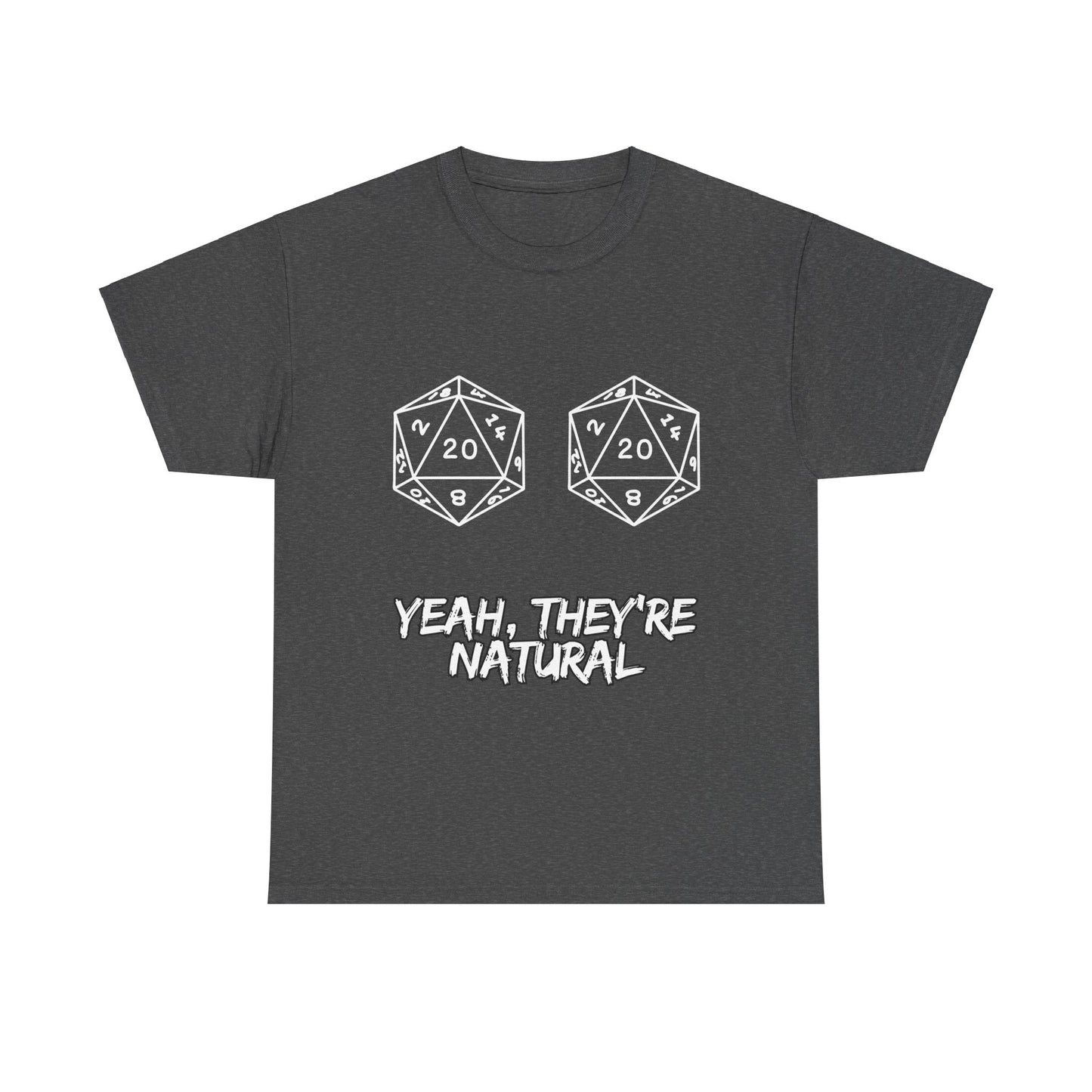 Natural Unisex Heavy Cotton Tee