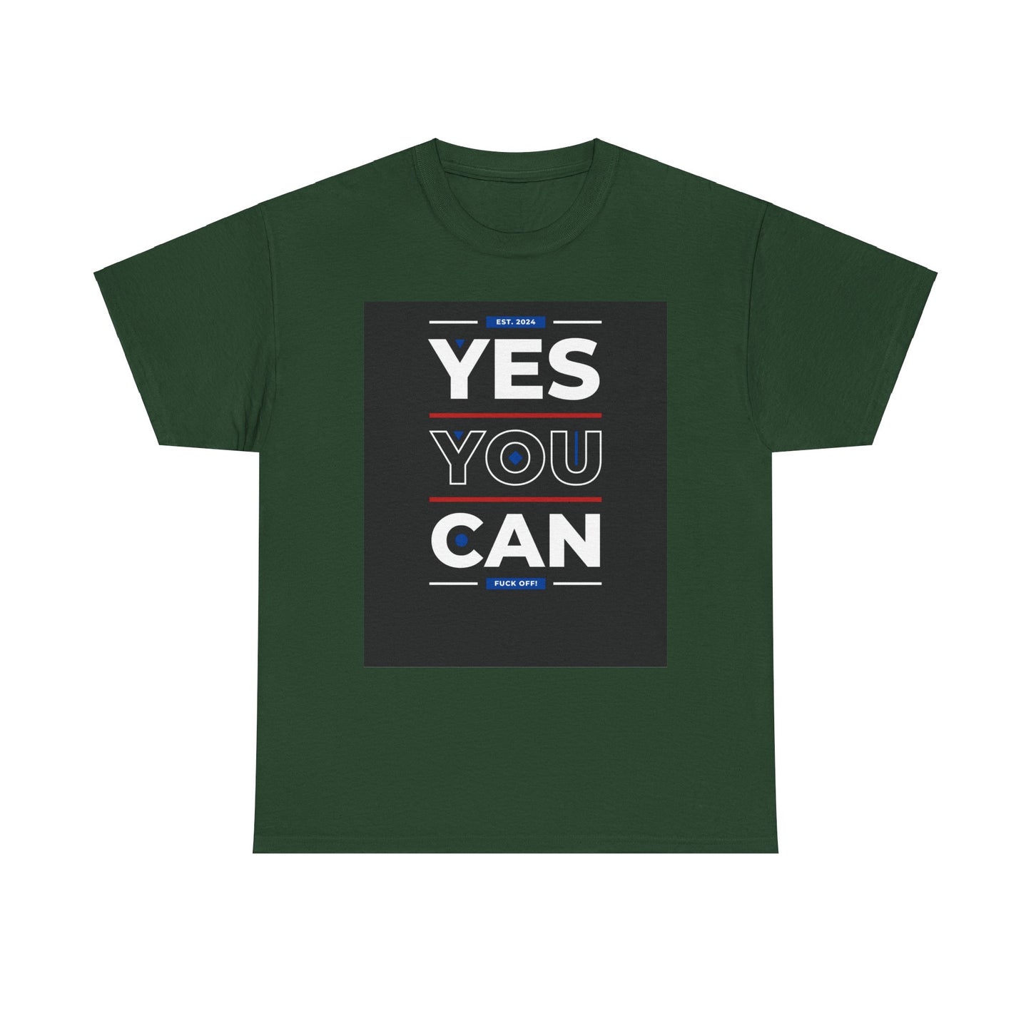Yes You Can Unisex Heavy Cotton Tee