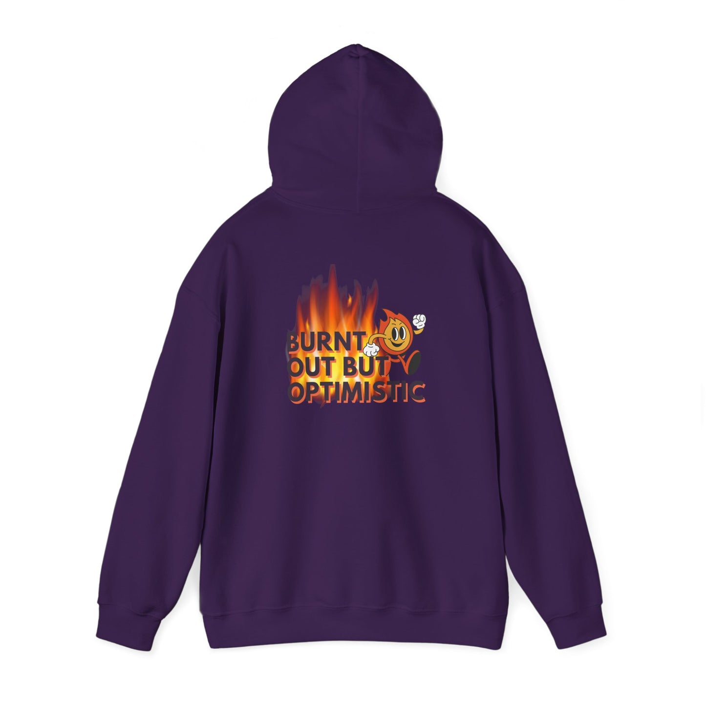 Burnt out Unisex Heavy Blend™ Hooded Sweatshirt