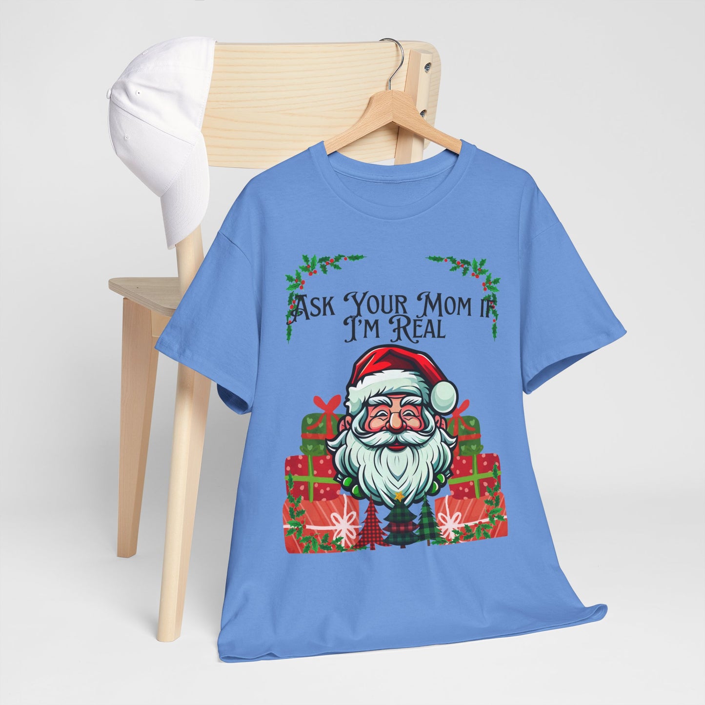 Ask your Mom Unisex Heavy Cotton Tee