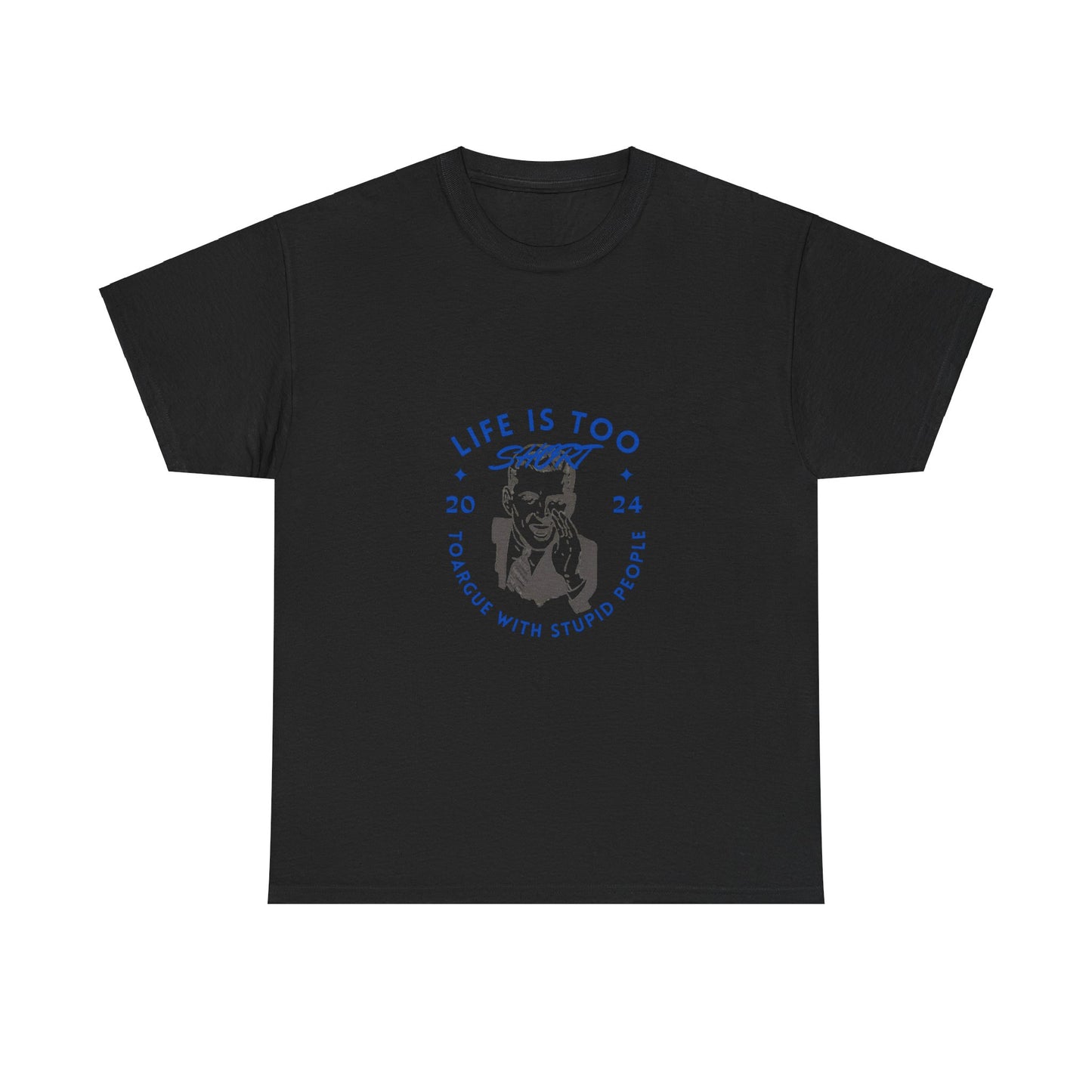 Lifes too short Unisex Heavy Cotton Tee