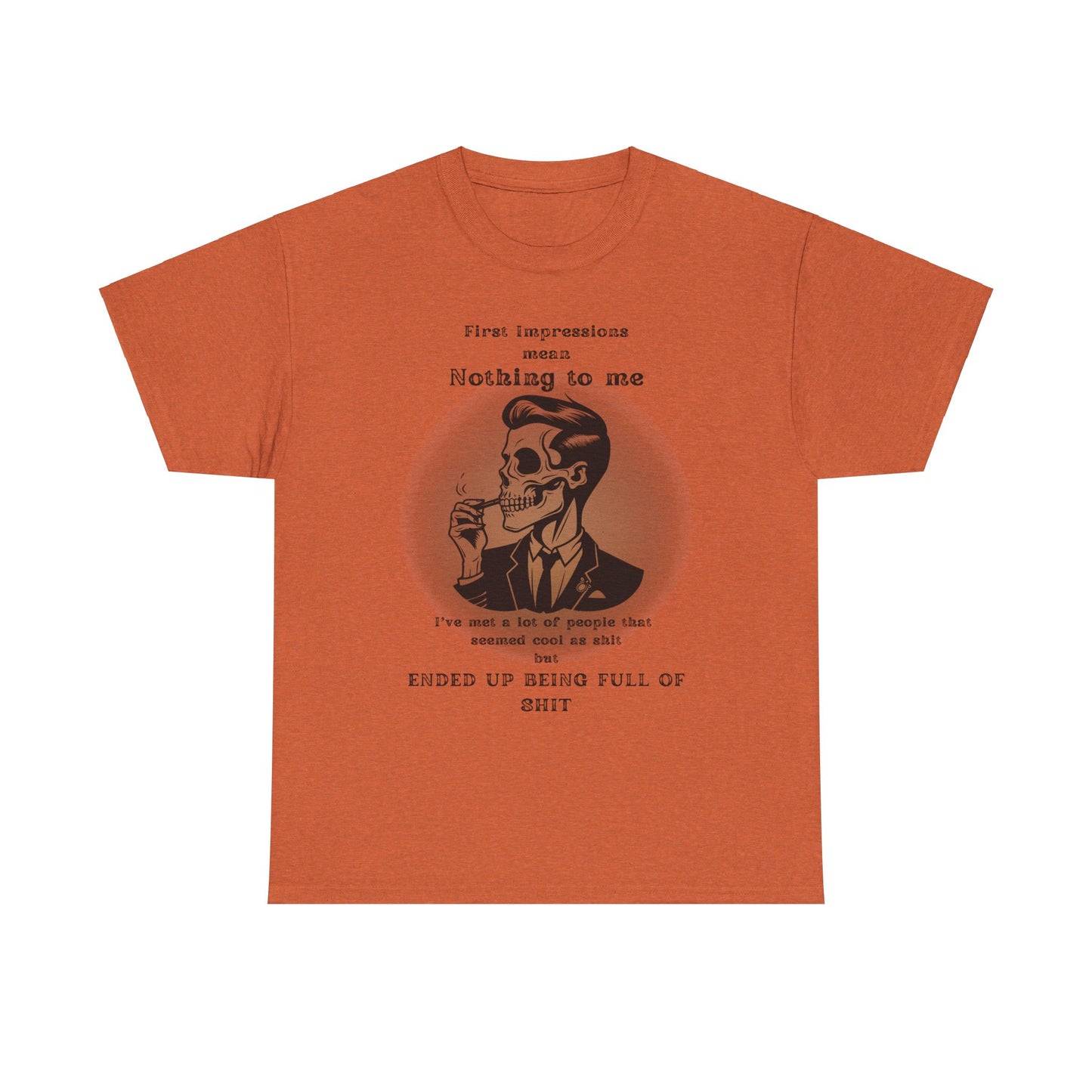 First Impressions Unisex Heavy Cotton Tee