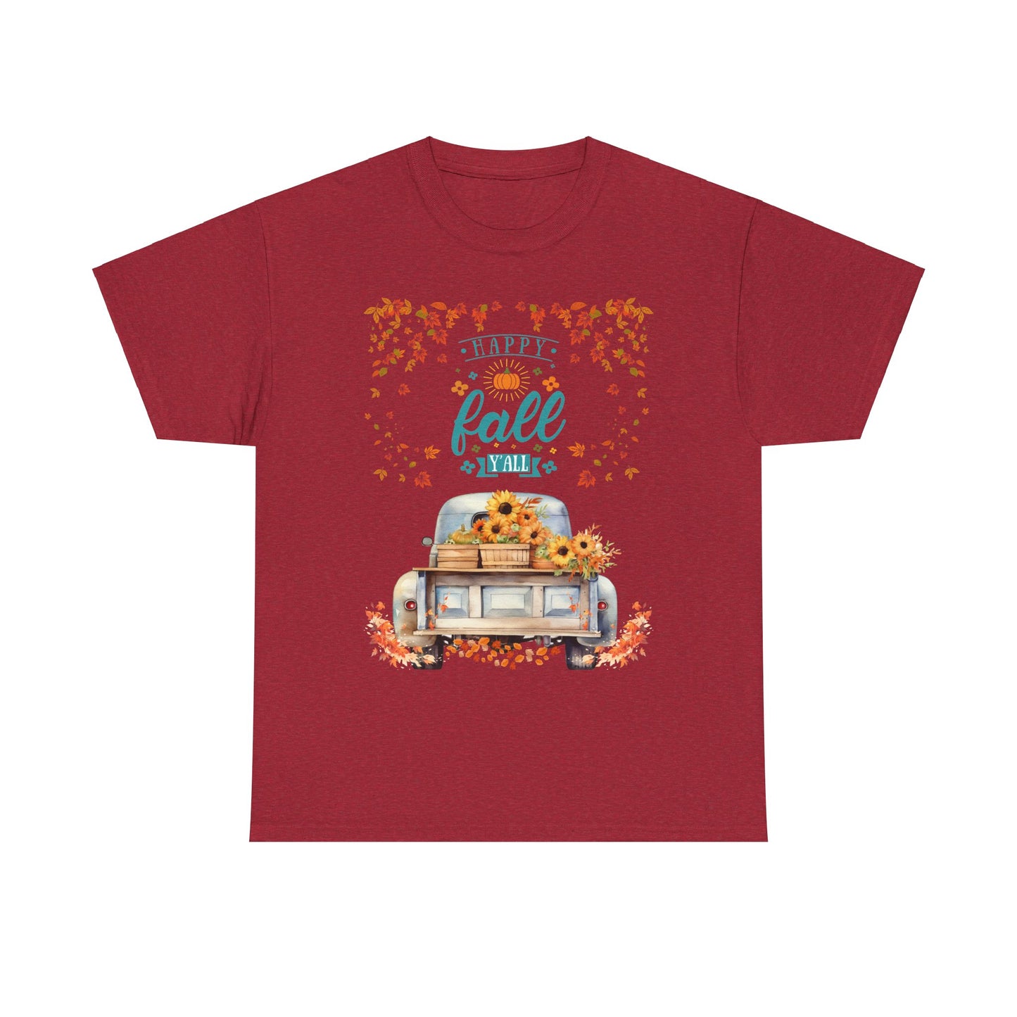 Happy Fall Heavy Cotton Tee