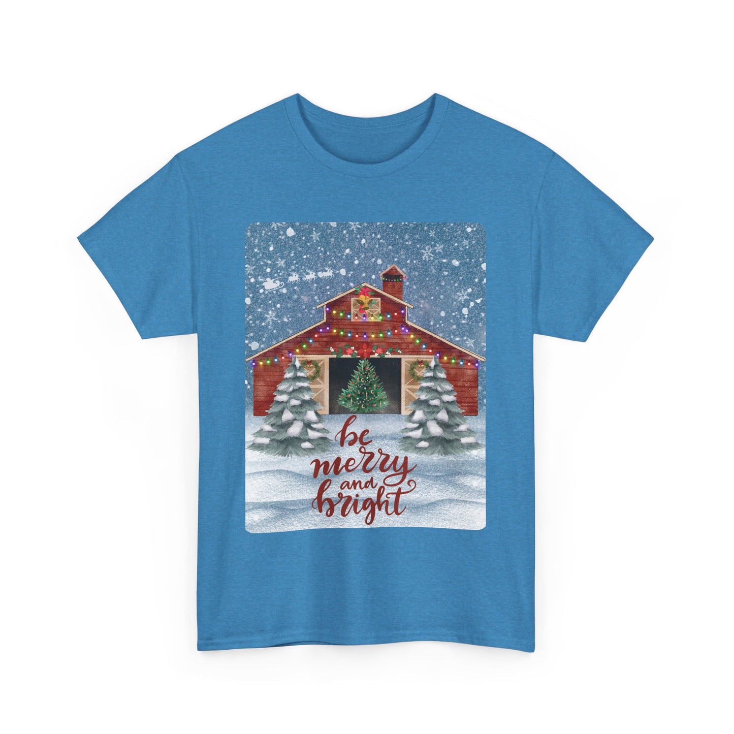 Be Merry Unisex Heavy Cotton Tee