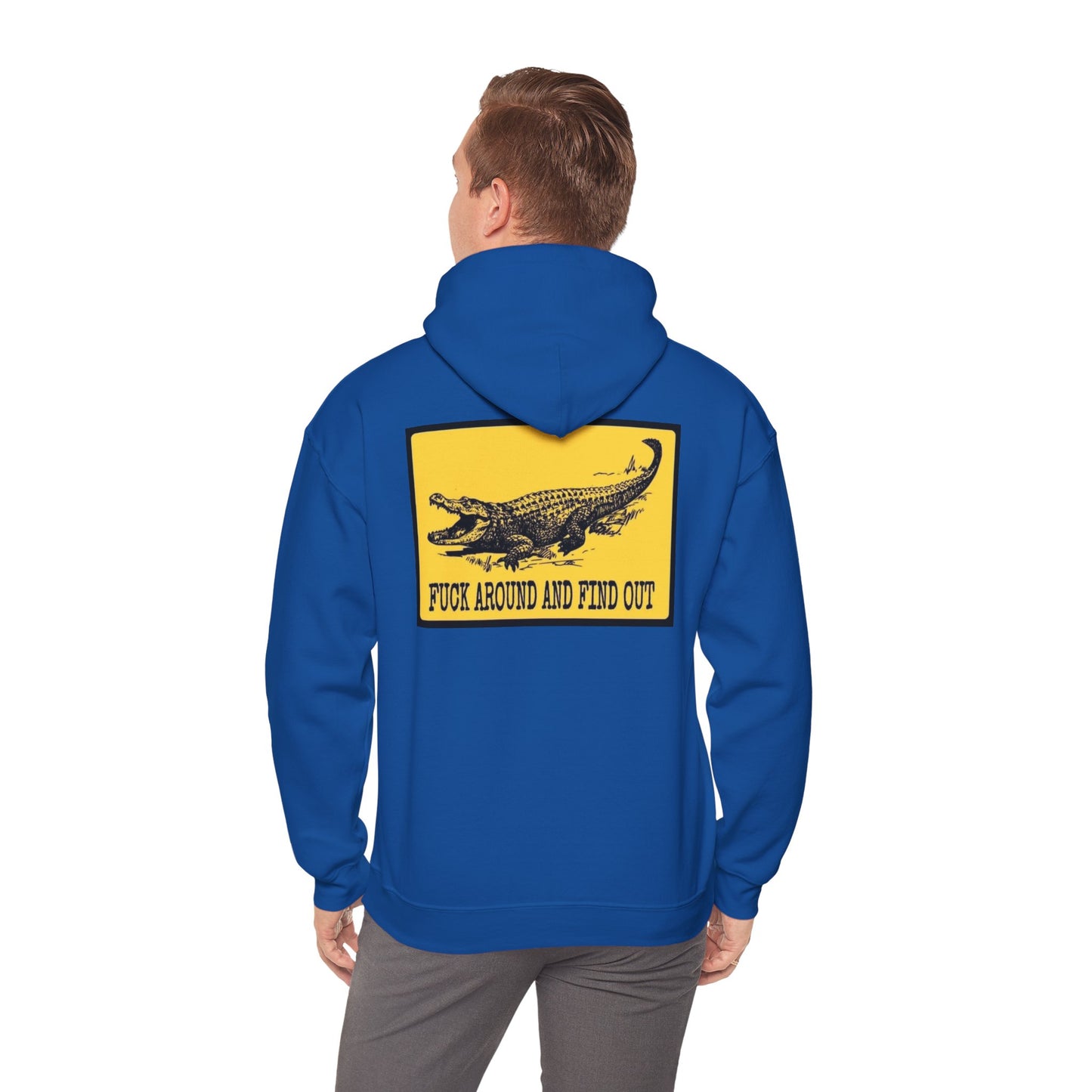 FAFO Gator Unisex Heavy Blend™ Hooded Sweatshirt