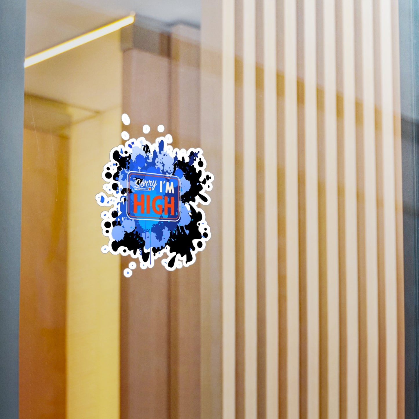 I'm High Kiss-Cut Vinyl Decals
