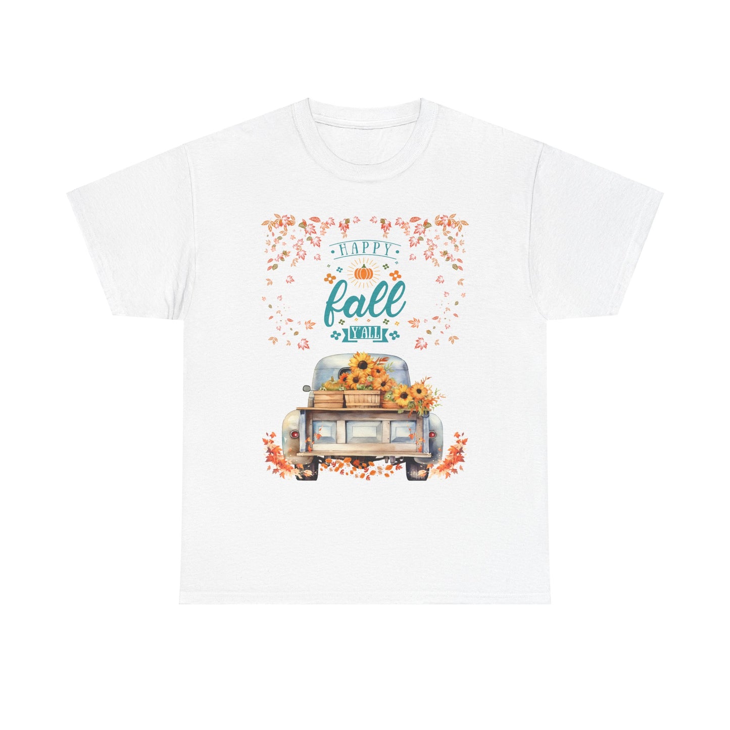 Happy Fall Heavy Cotton Tee