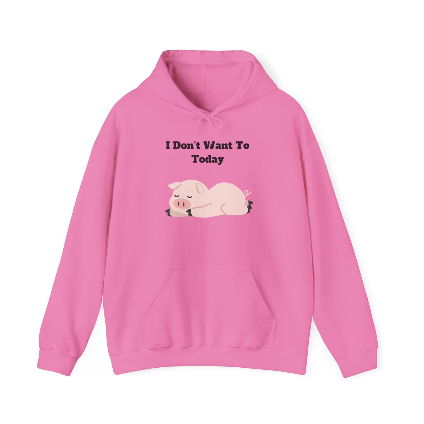 I Don't Want To Today Unisex Heavy Blend™ Hooded Sweatshirt