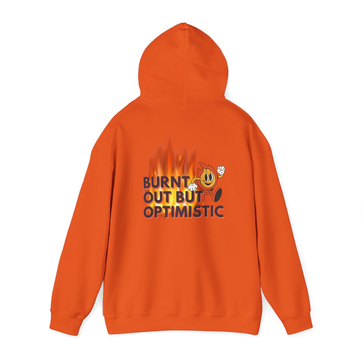 Burnt out Unisex Heavy Blend™ Hooded Sweatshirt