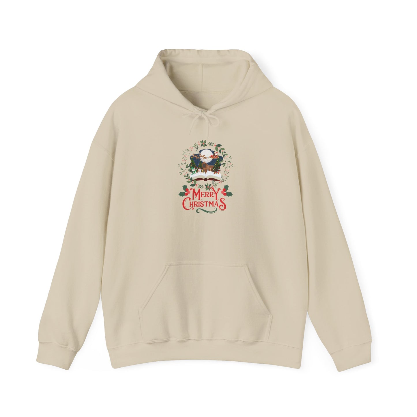 Merry Christmas Unisex Heavy Blend™ Hooded Sweatshirt