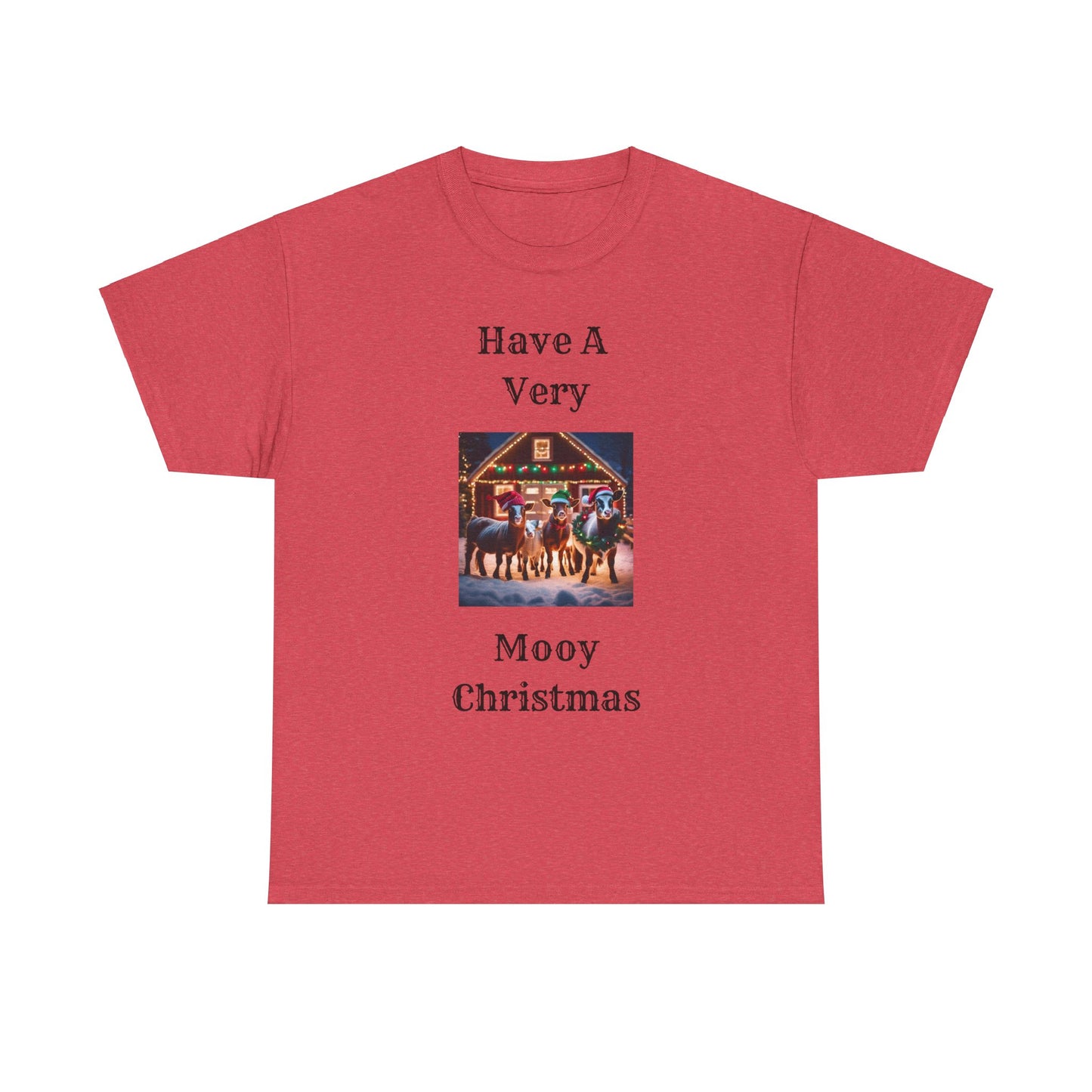 Mooy Christmas Unisex Heavy Cotton Tee