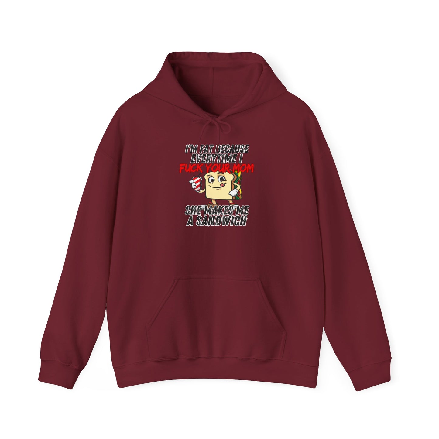 I'm Fat Unisex Heavy Blend™ Hooded Sweatshirt