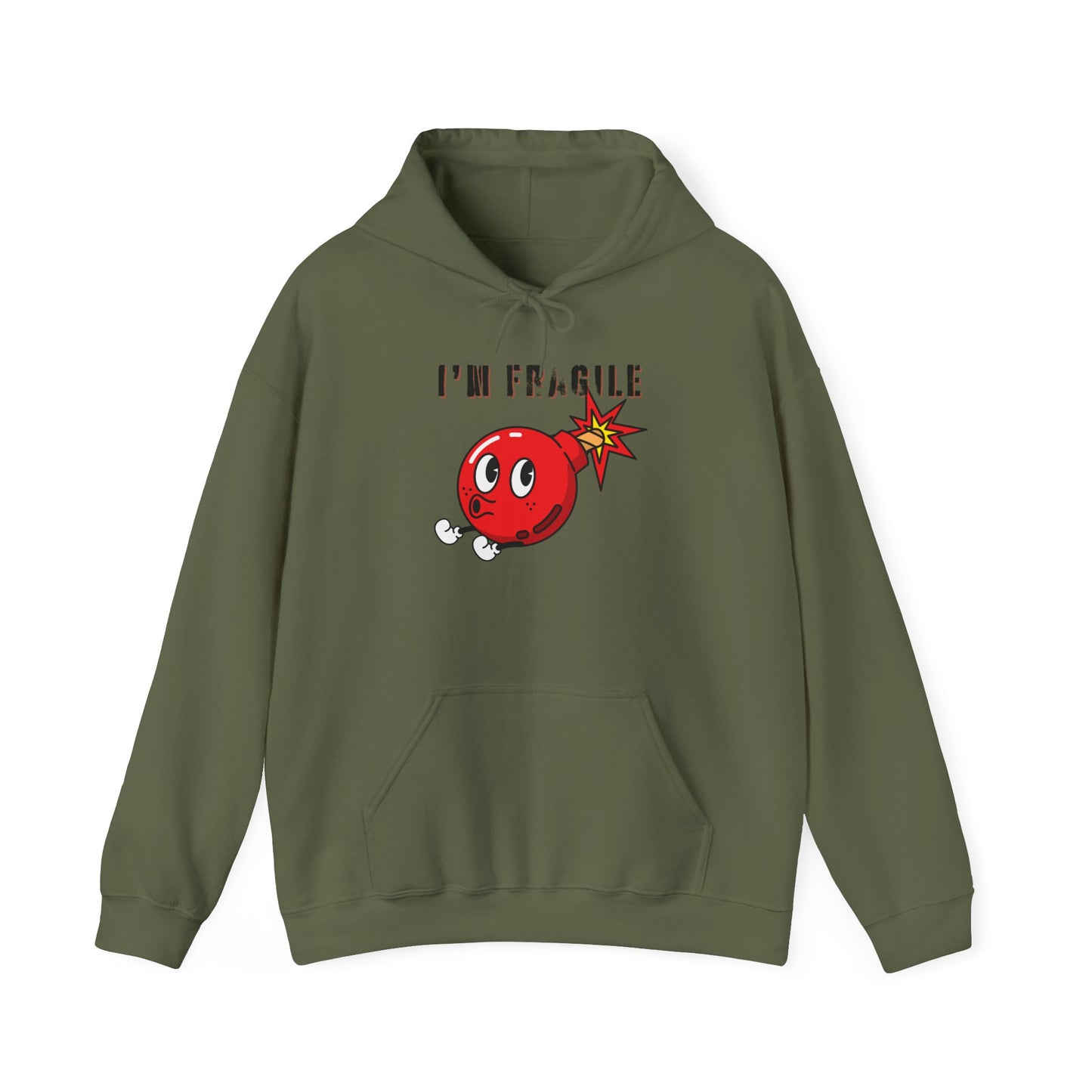 I'M FRAGILE- Unisex Heavy Blend Hoodie