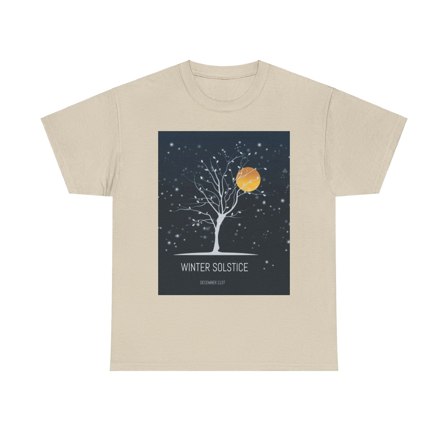 Winter Solstice Unisex Heavy Cotton Tee