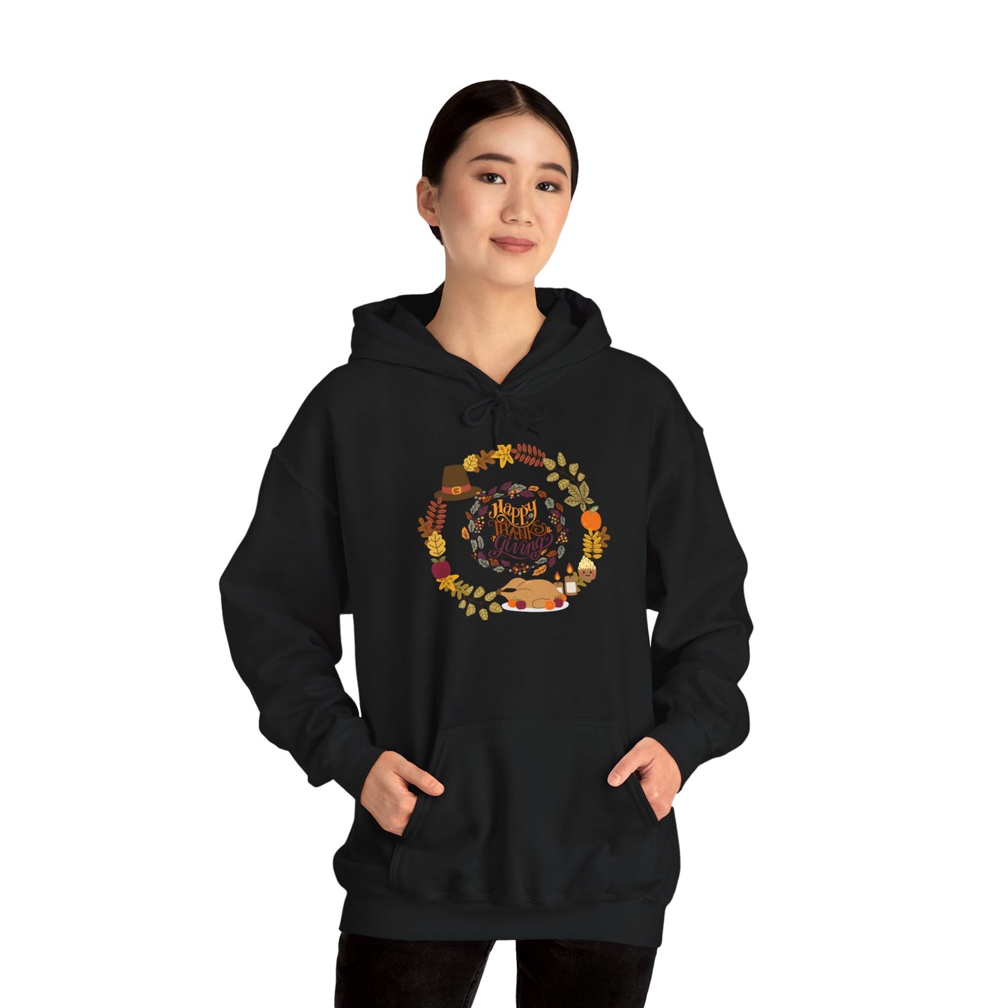 Thanksgiving Unisex Heavy Blend™ Hooded Sweatshirt