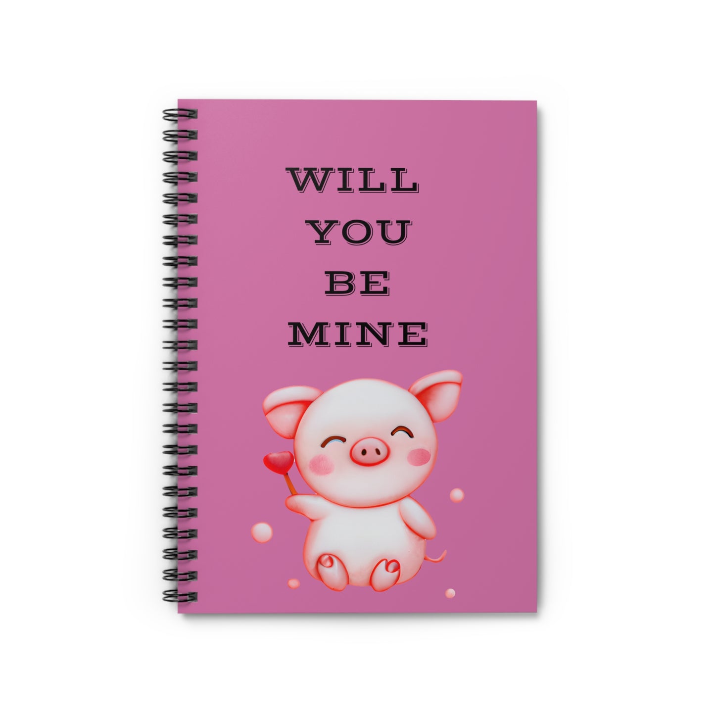 WILL YOU Spiral Notebook - Ruled Line