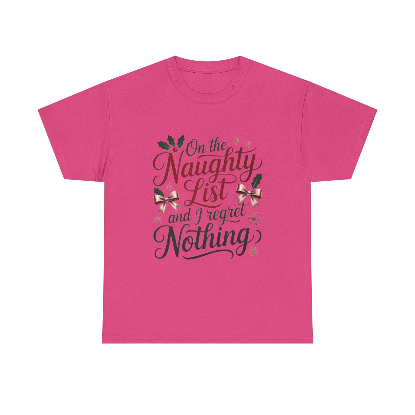 Regret Nothing Unisex Heavy Cotton Tee