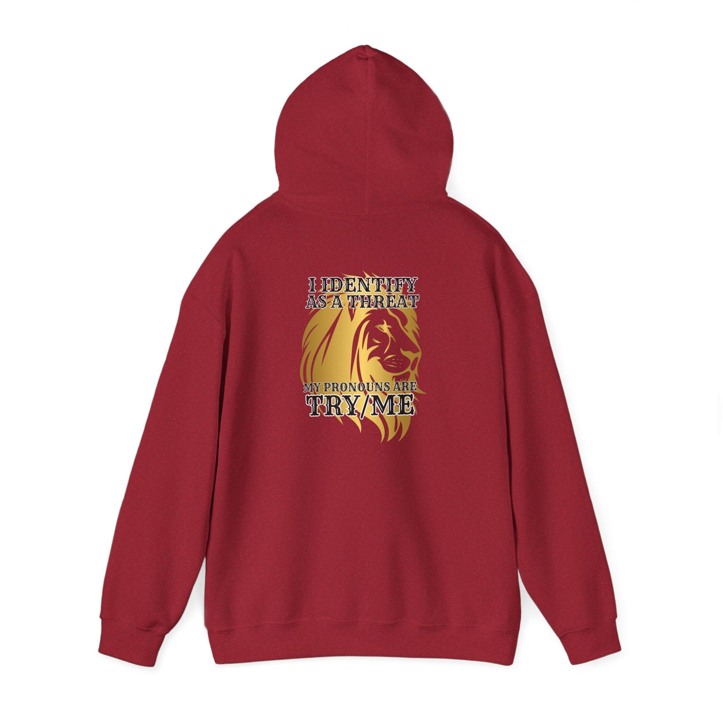 Pronouns Unisex Heavy Blend™ Hooded Sweatshirt