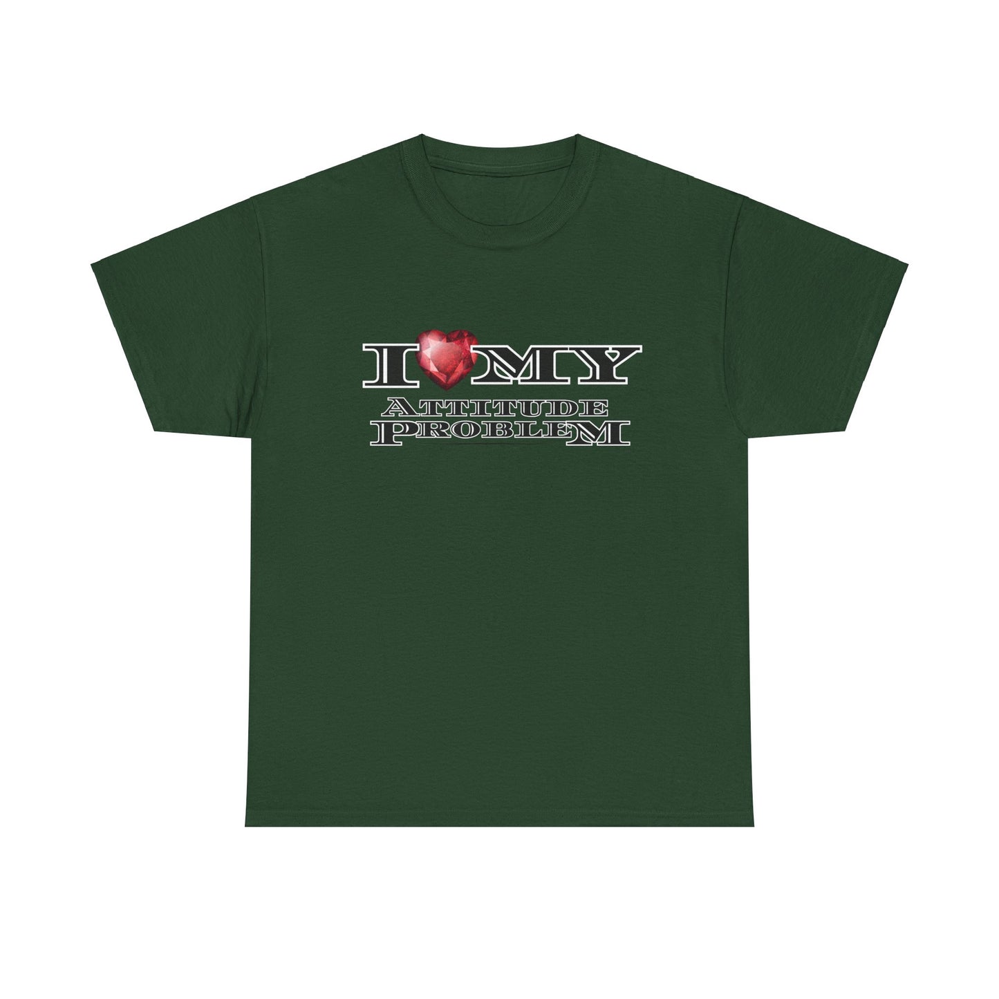 Love My Attitude Unisex Heavy Cotton Tee